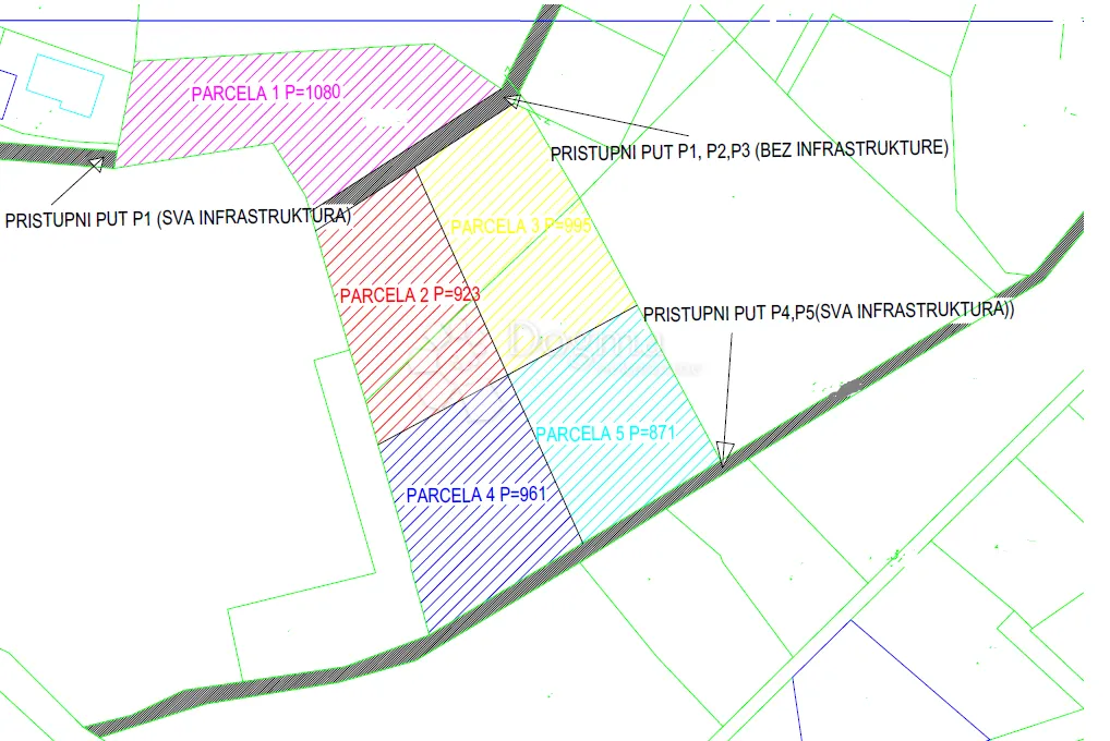 prilika: mirno građevinsko zemljište (p-5) na otoku braču - slika 6