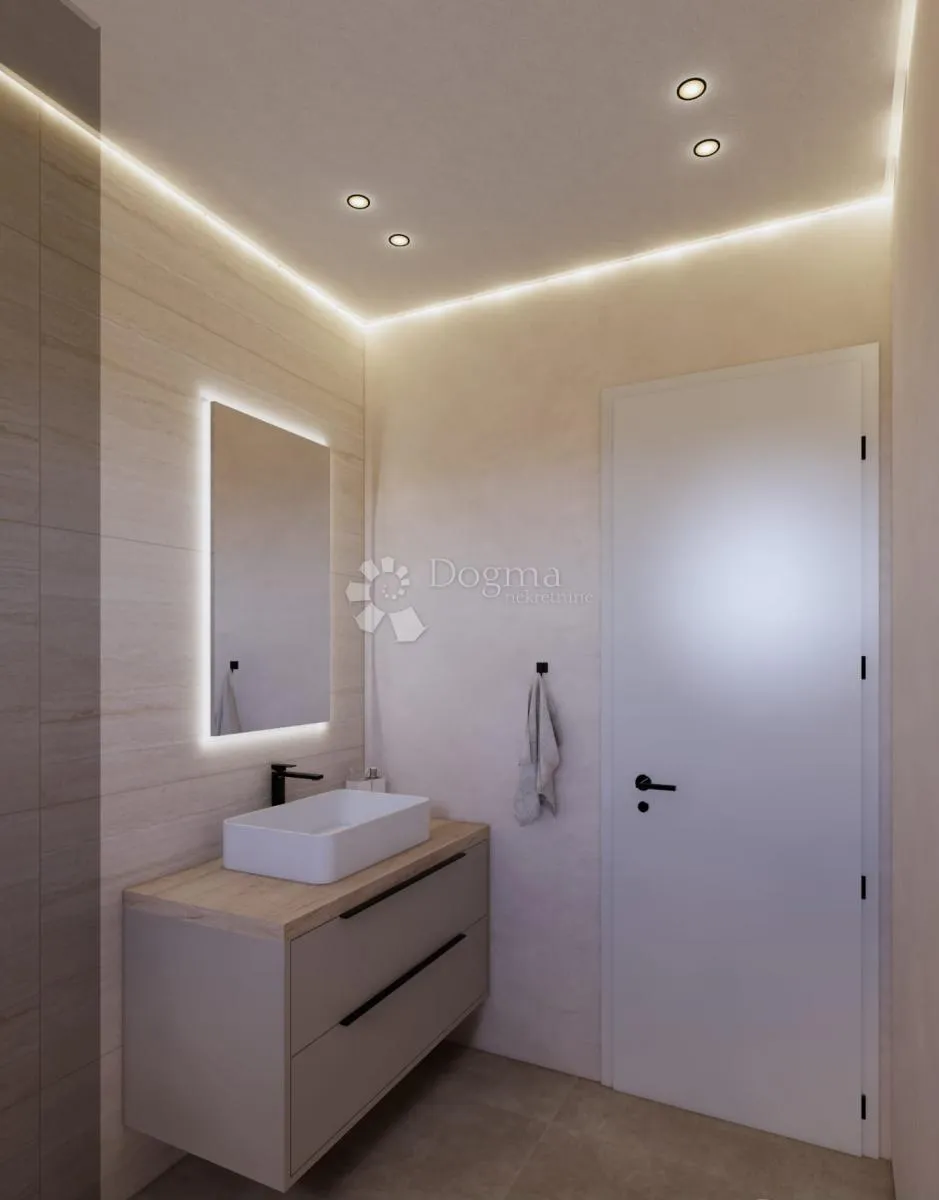 seget donji, ekskluzivan stan s vrtom 142,80m2 i pogledom na more / novogradnja u izgradnji, stan a2 - slika 18