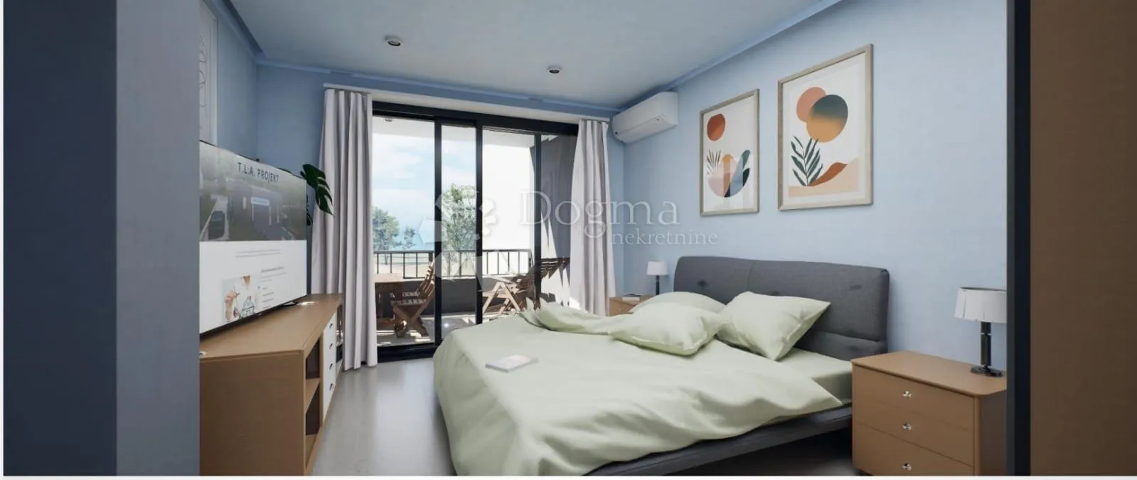 penthouse štinjan – 600 m od mora – pogled na brijune – ključ u ruke - slika 11