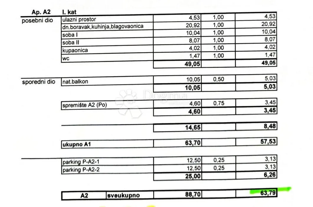 moderan apartman a2 – novogradnja na otoku pagu - slika 9