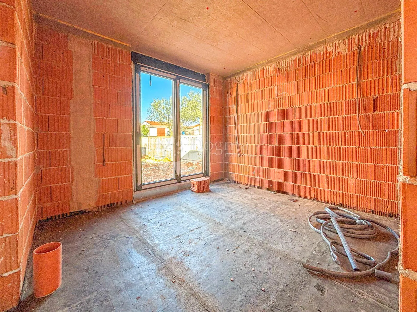 kanfanar, luksuzna villa u roh-bau fazi s pogledom na more - slika 18