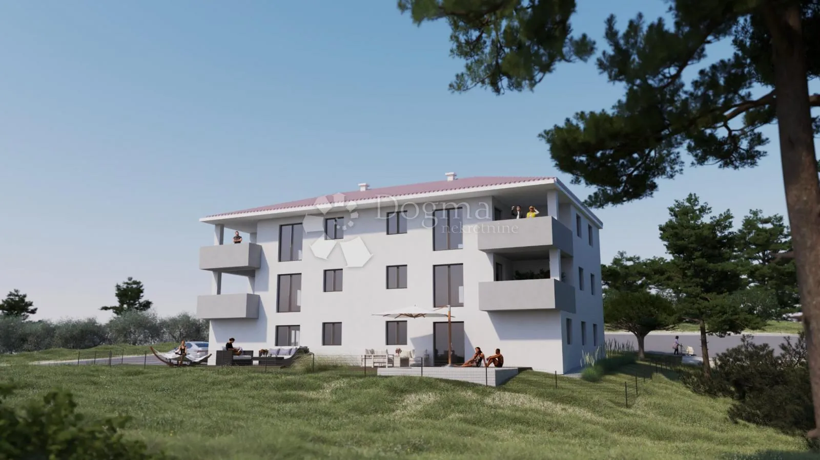 prodaja apartmana, klimno, otok krk, novogradnja 78m2 - slika 3