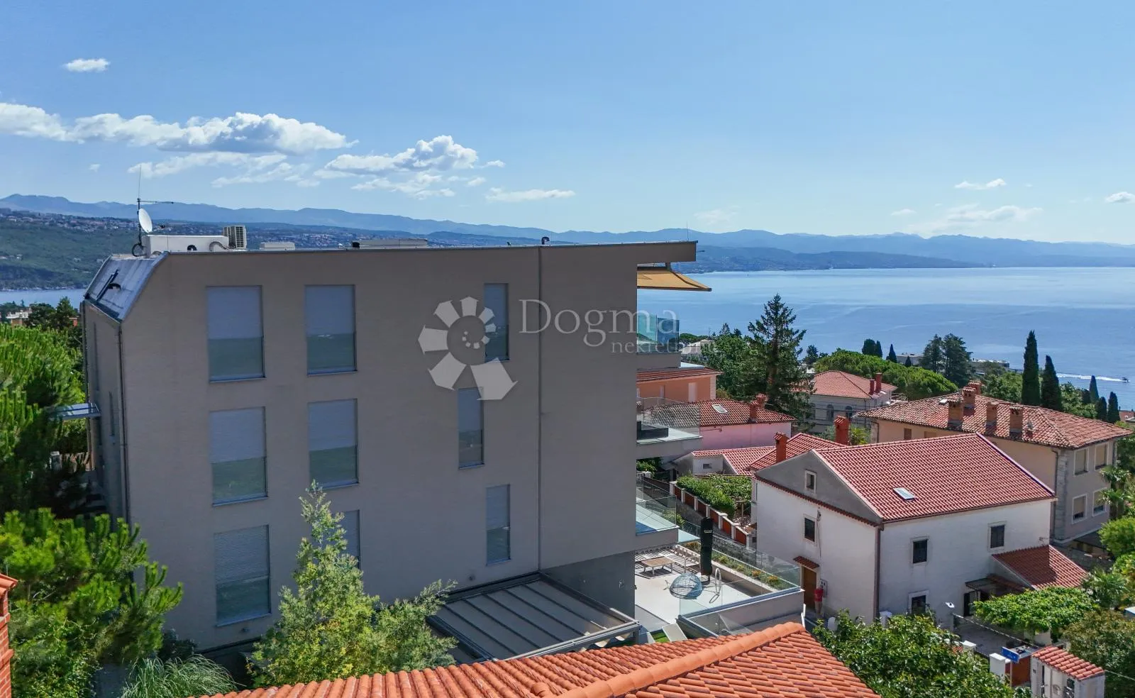 prodaja luksuznog stana u centru opatije, balkon, pogled - slika 22