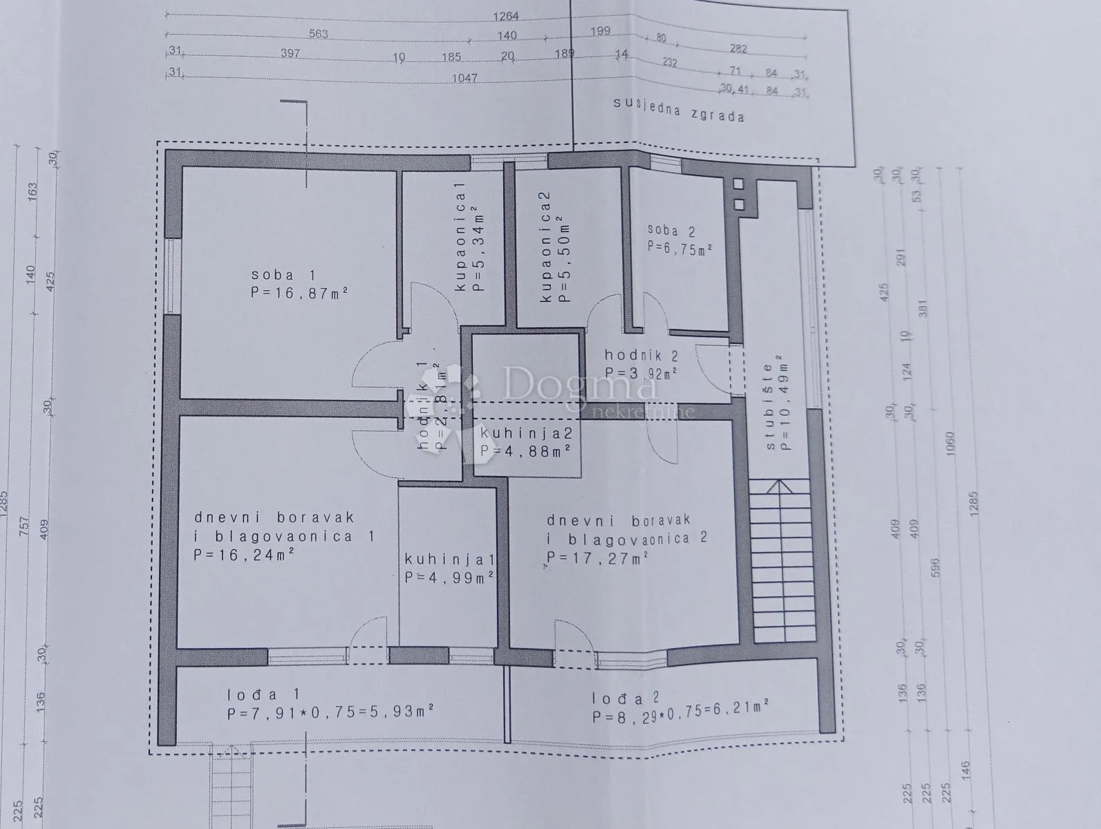 četiri apartmana - 200m od mora - slika 21