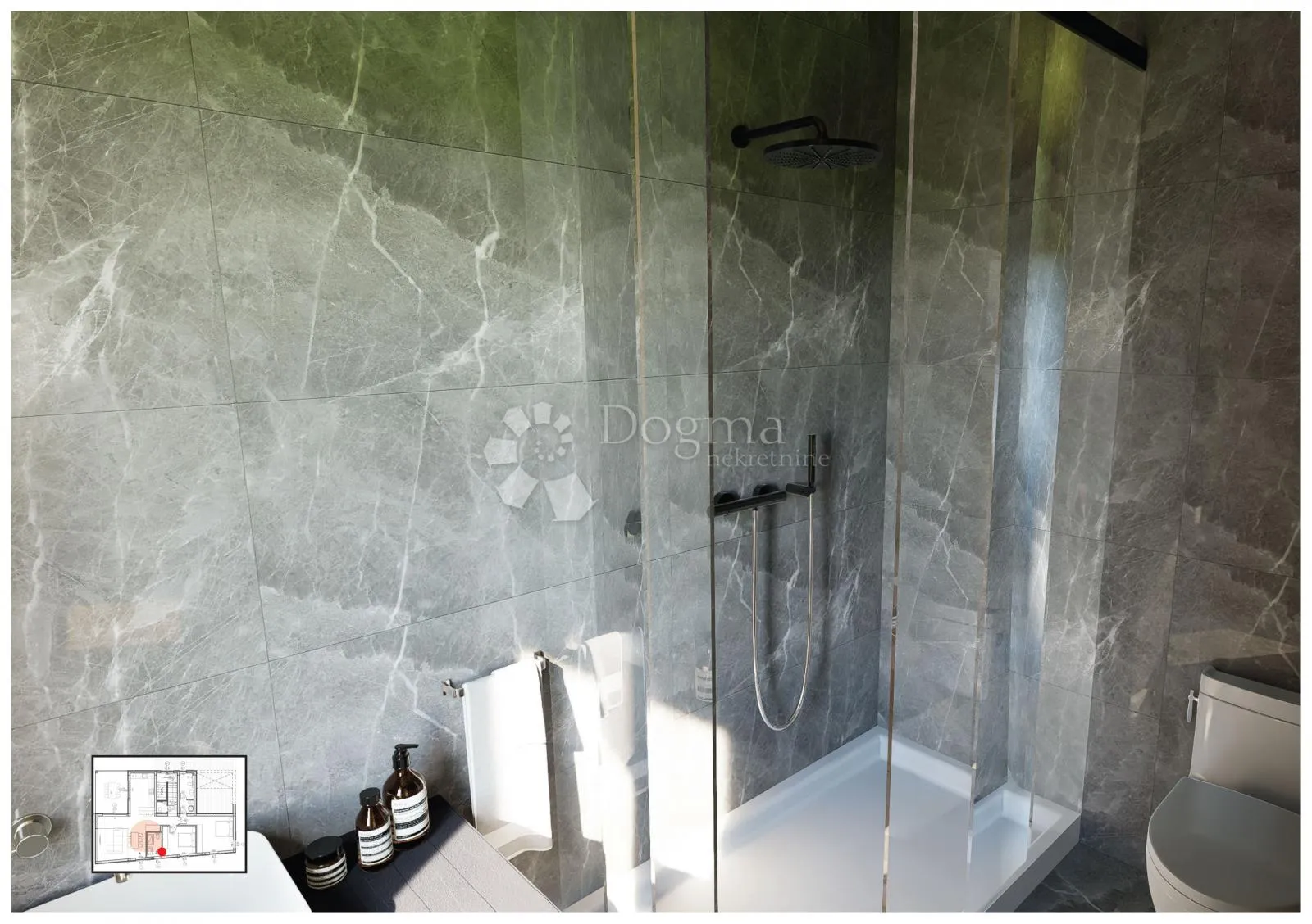 vodice – predivan dvosoban penthouse - slika 10