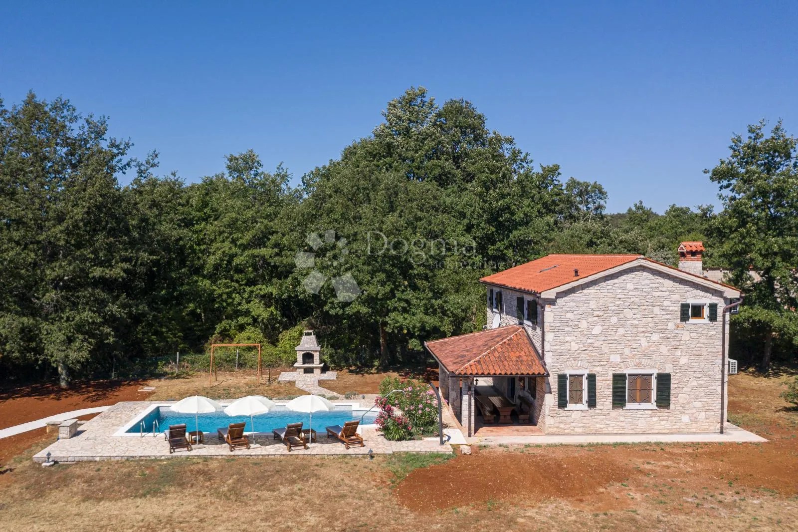 prekrasna kamena kuća sa pogledom na vinograd - slika 23