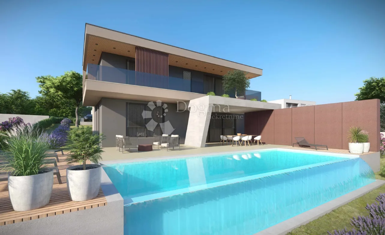atraktivna villa (3) s bazenom i wellnessom nedaleko labina - slika 1