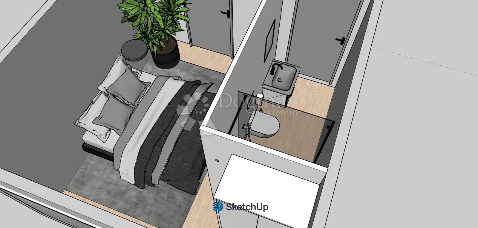 borongaj – 34,20 m², 1. kat - slika 5