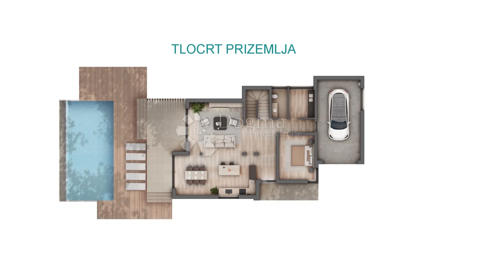 rogoznica - dvornica - jedinstvena vila s otvorenim pogledom na more - slika 40