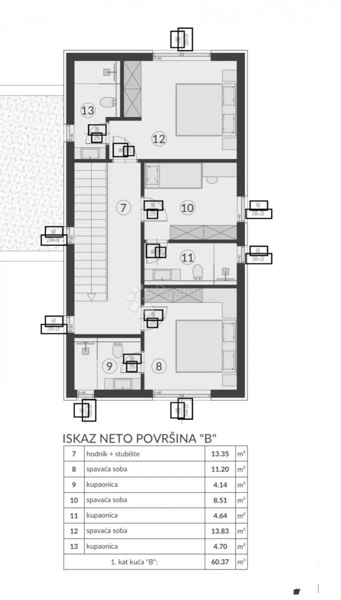 duplex vila - b (roh-bau) - slika 3