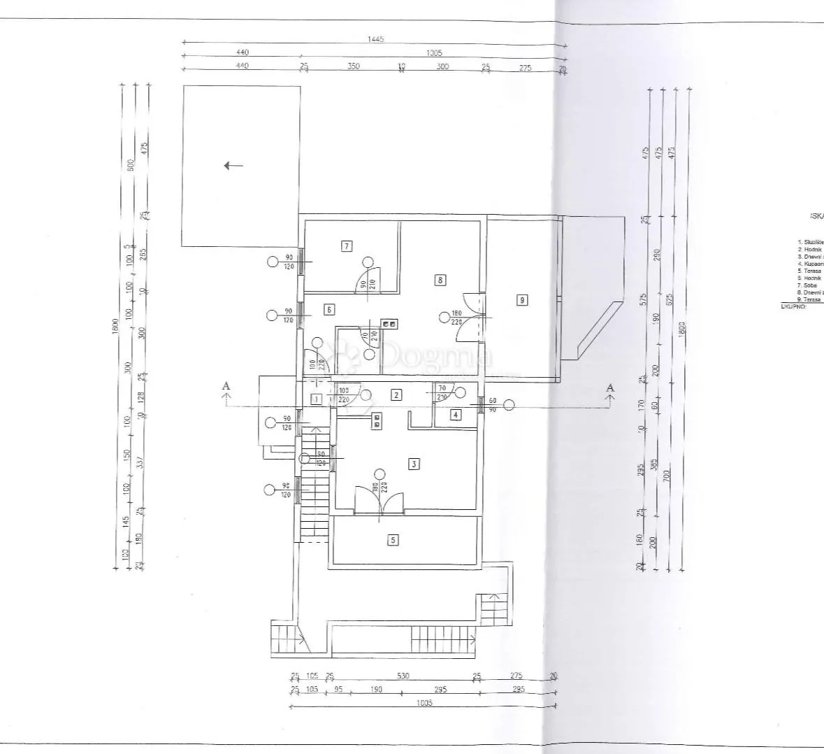 cesarica kuća novije gradnje sa 4 apartmana - slika 33