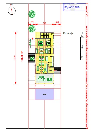 građevinska parcela s idejnim projektom u blizini labina - slika 3