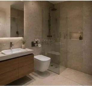 ekskluzivna duplex vila s bazenom,diklo,70 m od mora - slika 9