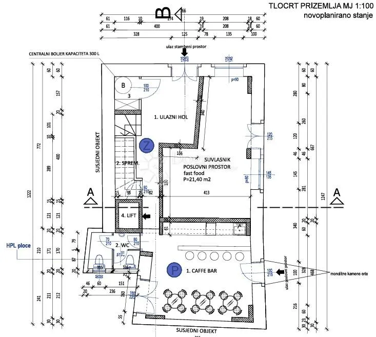 poreč, stara jezgra - starina s projektom za hotel! - slika 6