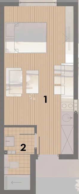 projekt jahorina - zgrada b stan 43 na 2. katu - slika 3