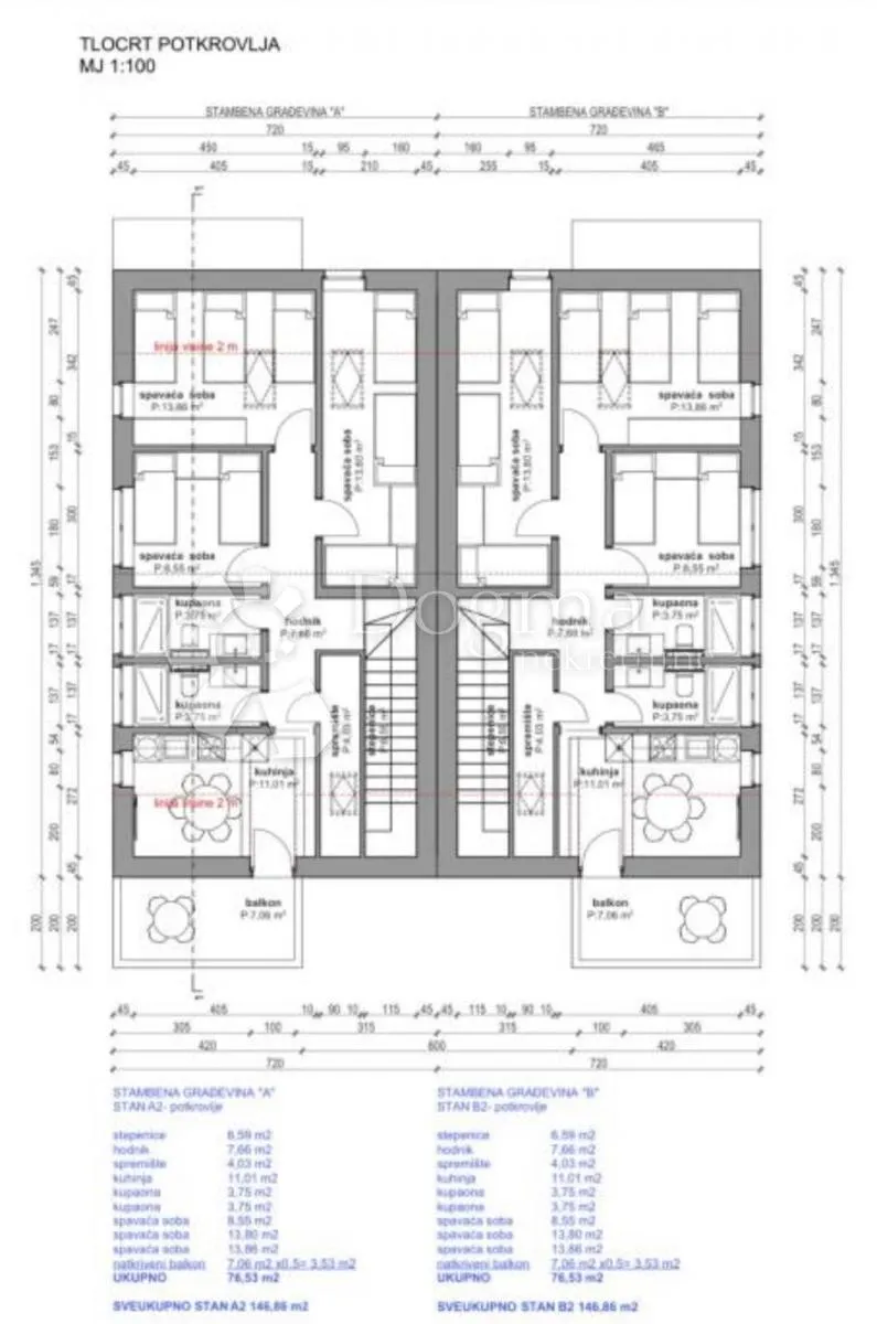 zemljište sa projektom i građevinskom dozvolom - slika 15