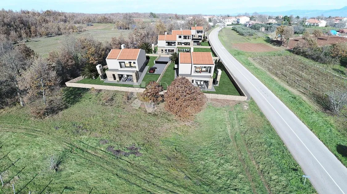 okolica barbana, prekrasno zemljište s idejnim projektom - slika 8