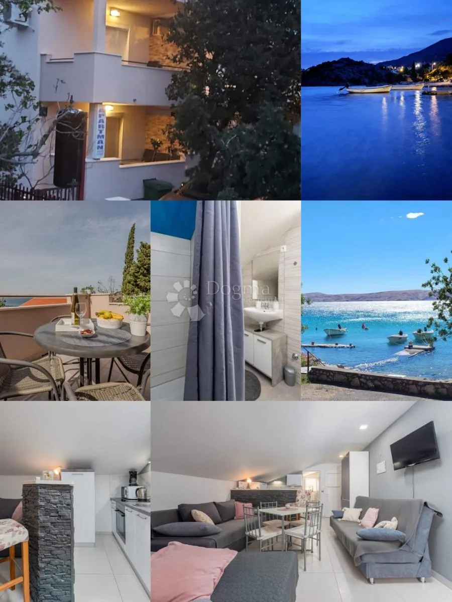 apartman uz more s pogledom namješten - slika 18