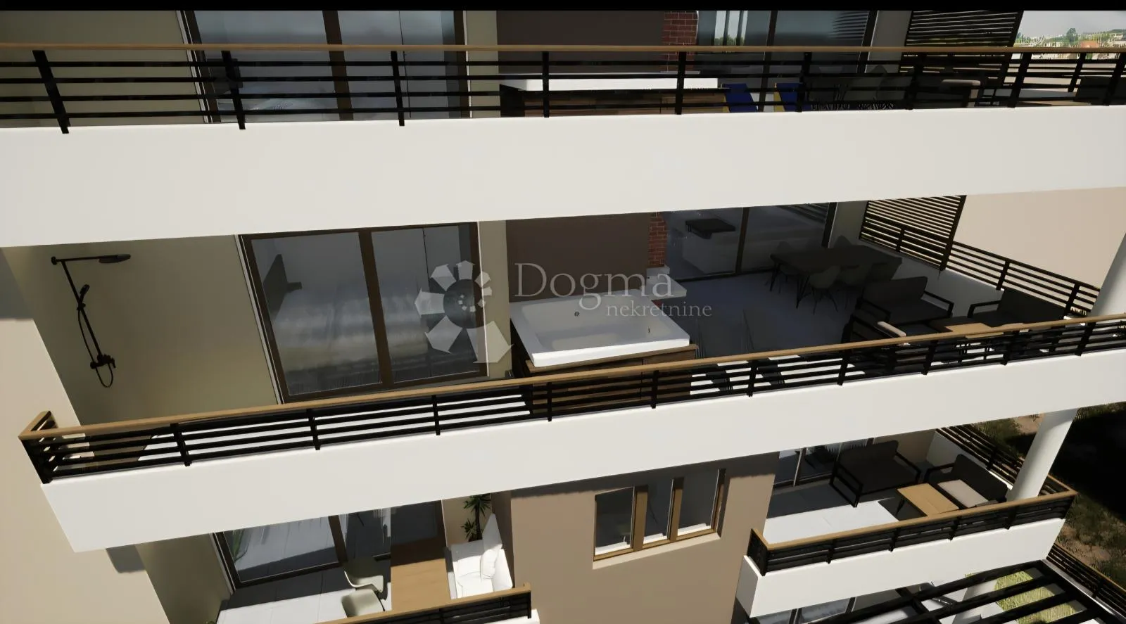penthouse sa pogledom na more, makarska - slika 5