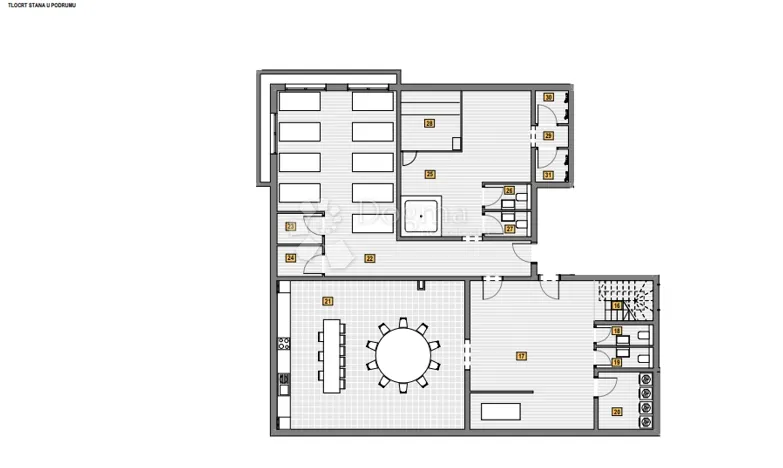 prodaja — luksuzni dvoetažni apartman u senju — top lokacija - slika 1