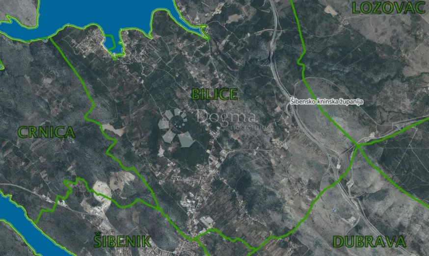 građevinsko zemljište bilice, 2467 m2 - slika 2