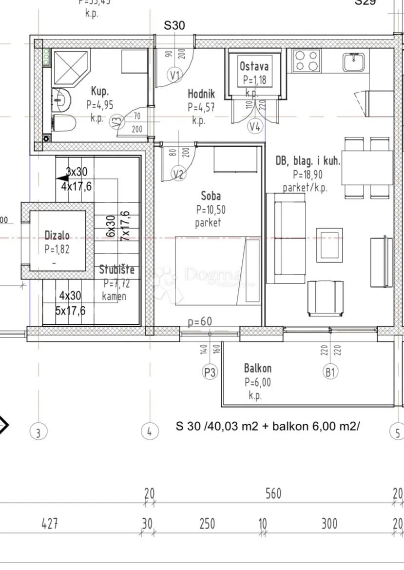 s30-novogradnja - gradići - od 3.000€ po m2 - vl.gor - slika 2