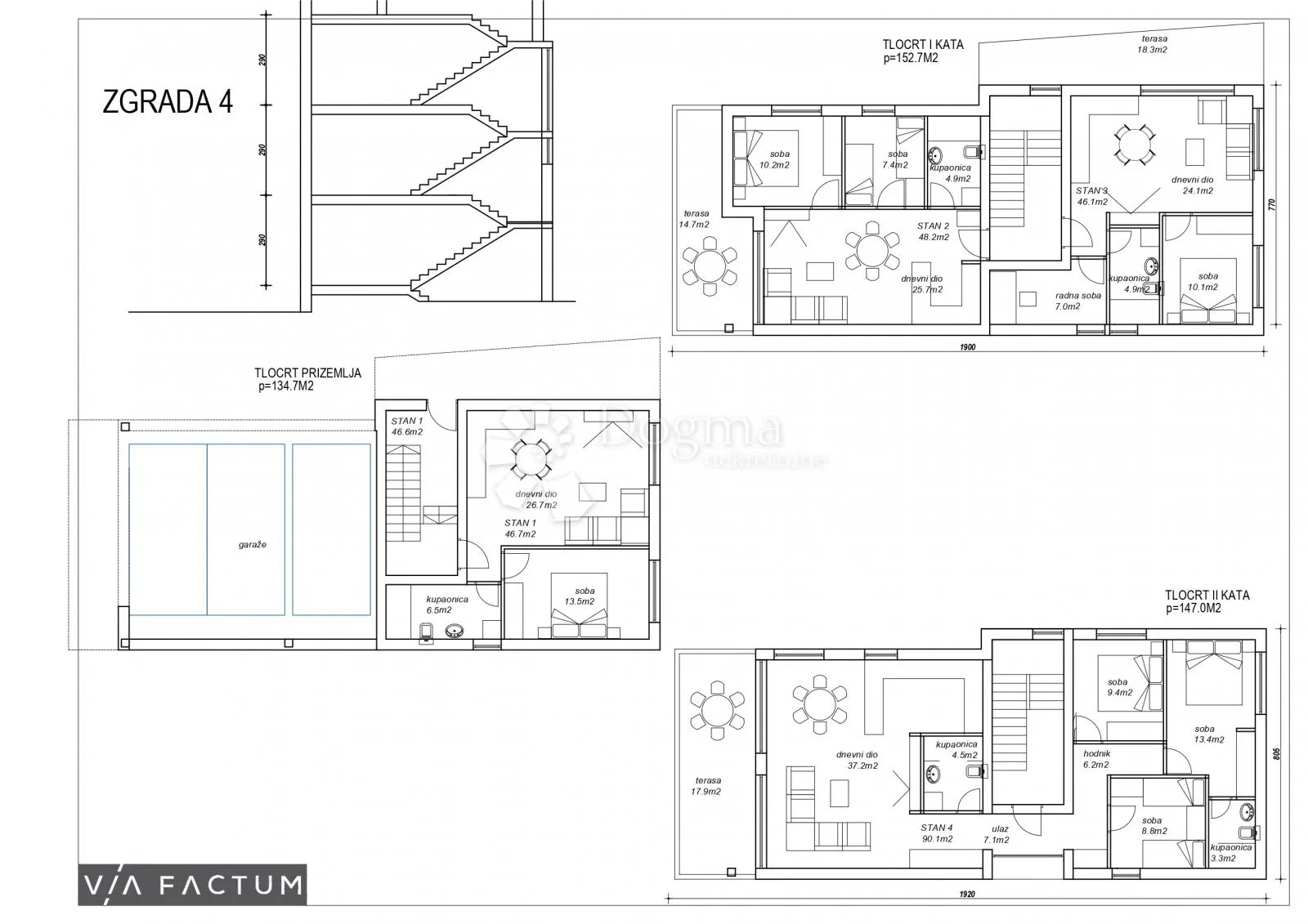 petrčane - top lokacija blizu mora i vinograda, zg2 penthouse s4 - slika 26
