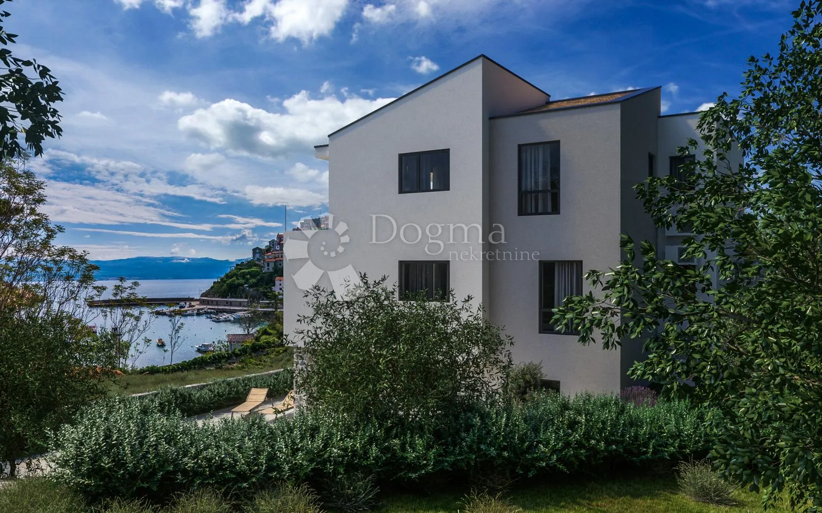 vrbnik, apartman sa bazenom 50 m od mora - slika 2