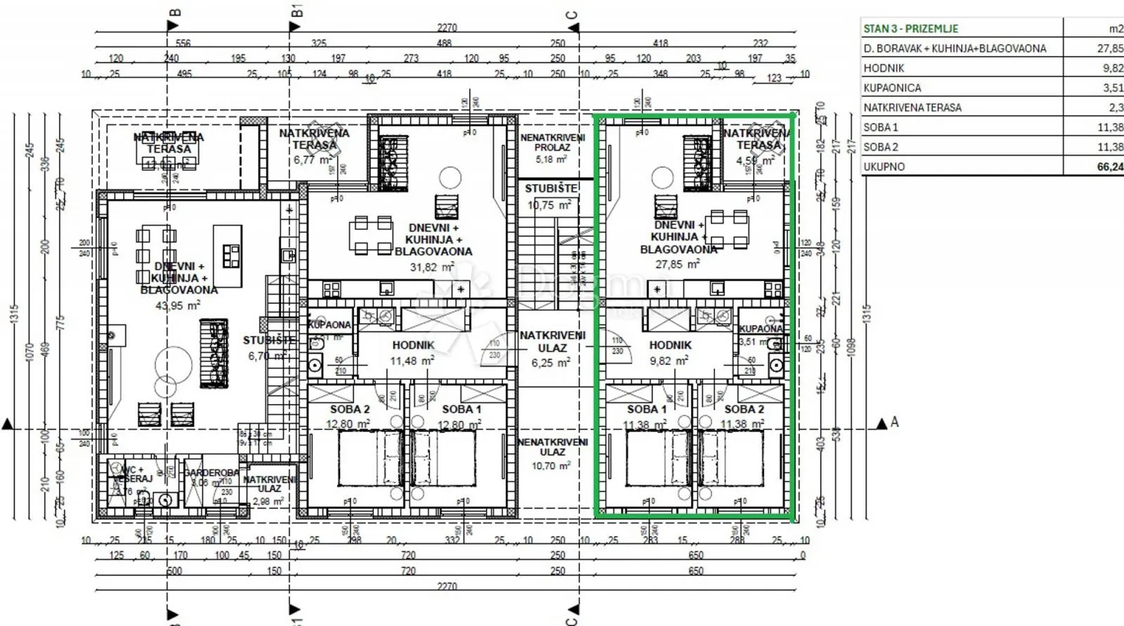 poreč - stan u prizemlju sa vrtom - slika 7