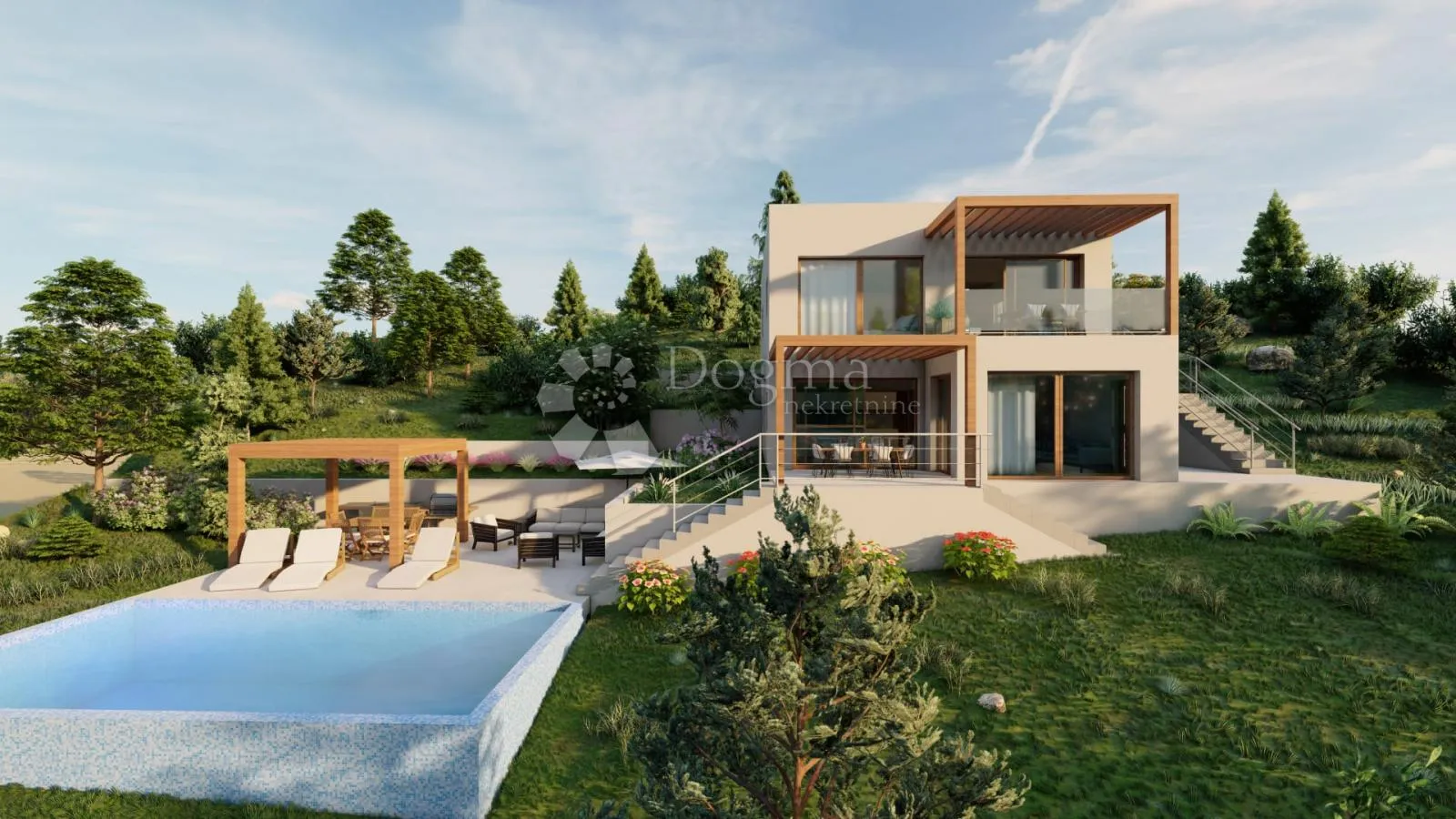 eskluzivna prilika - građevinsko zemljište s projektom za vilu – otok hvar - slika 2