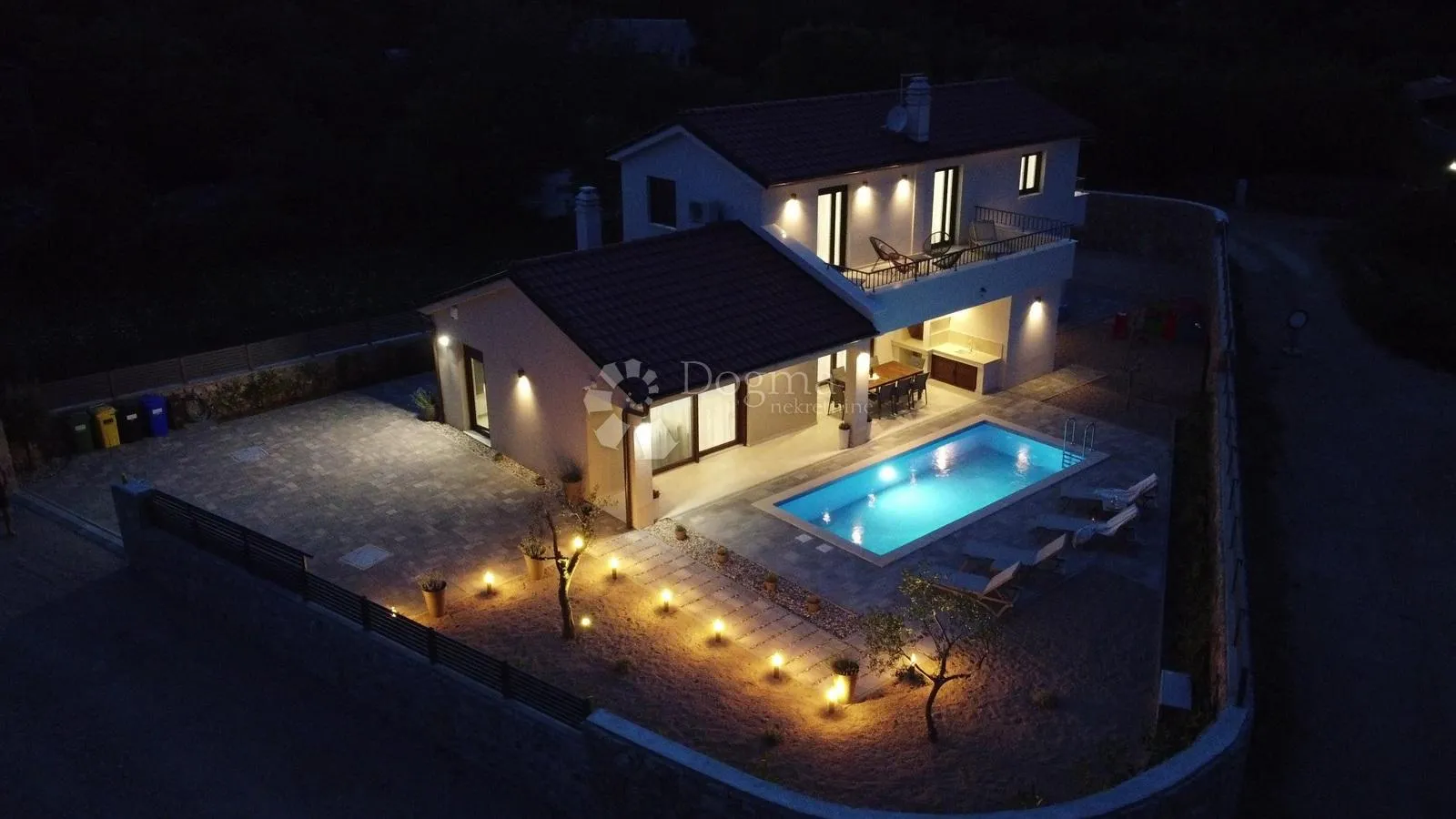 otok krk mirna lokacija - moderna villa - slika 25