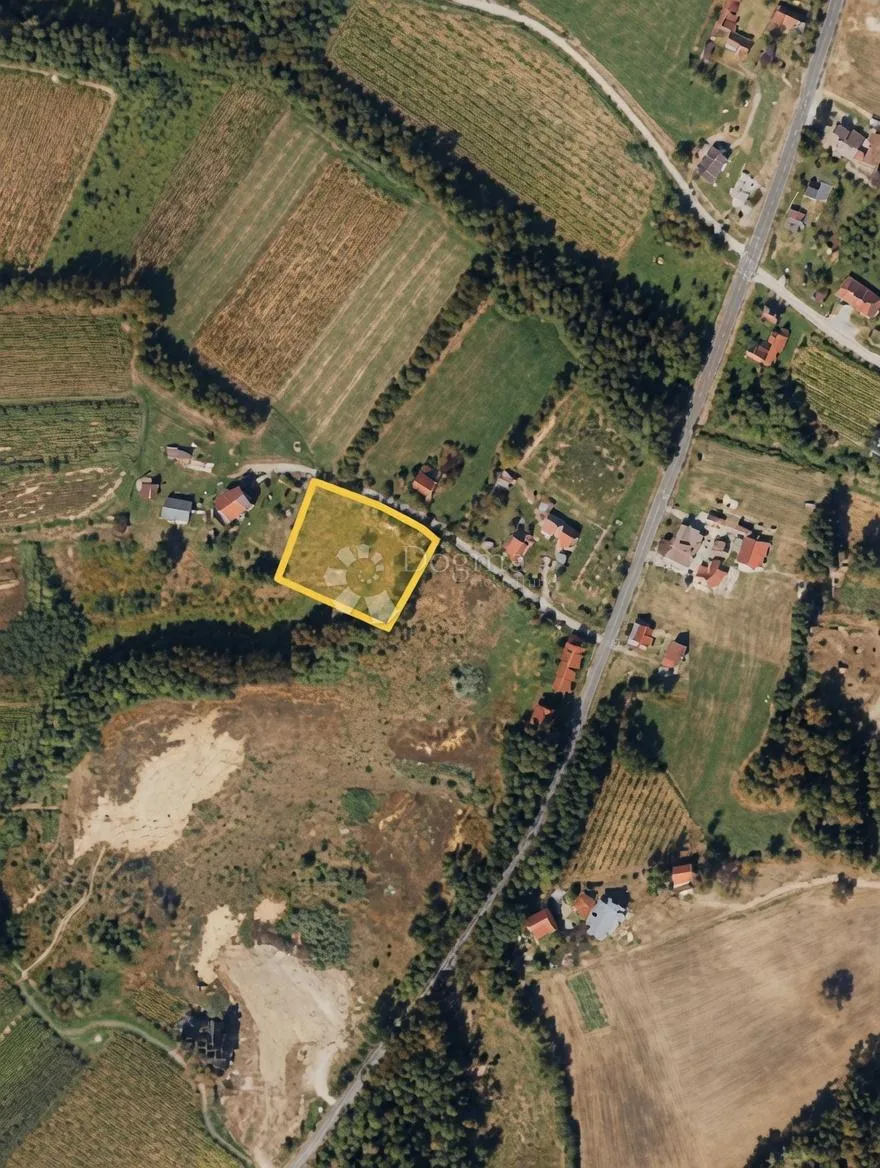 GRAĐEVINSKO ZEMLJIŠTE ŠUŠNJARI - 2712 m² - Šušnjari, Križ