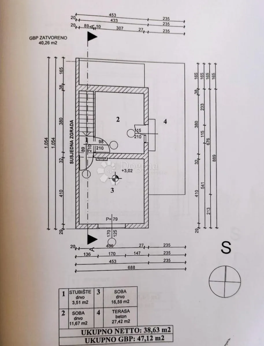 kuća u dubravi, tramvaj zona - slika 25