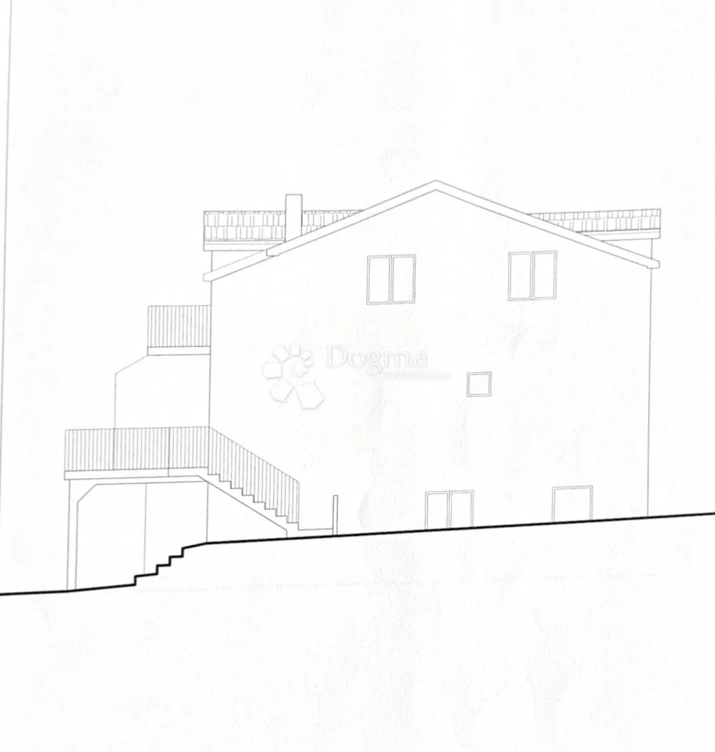 samostojeća kuća s 4 apartmana, 50 m od mora - slika 5
