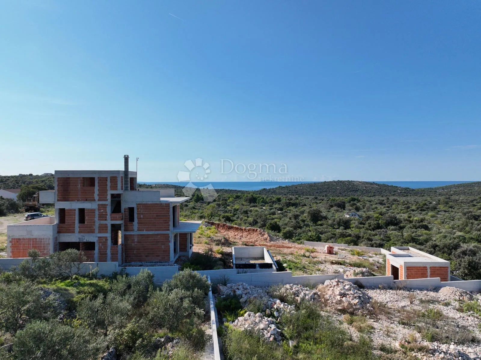 rogoznica - dvornica - jedinstvena vila s otvorenim pogledom na more - slika 28