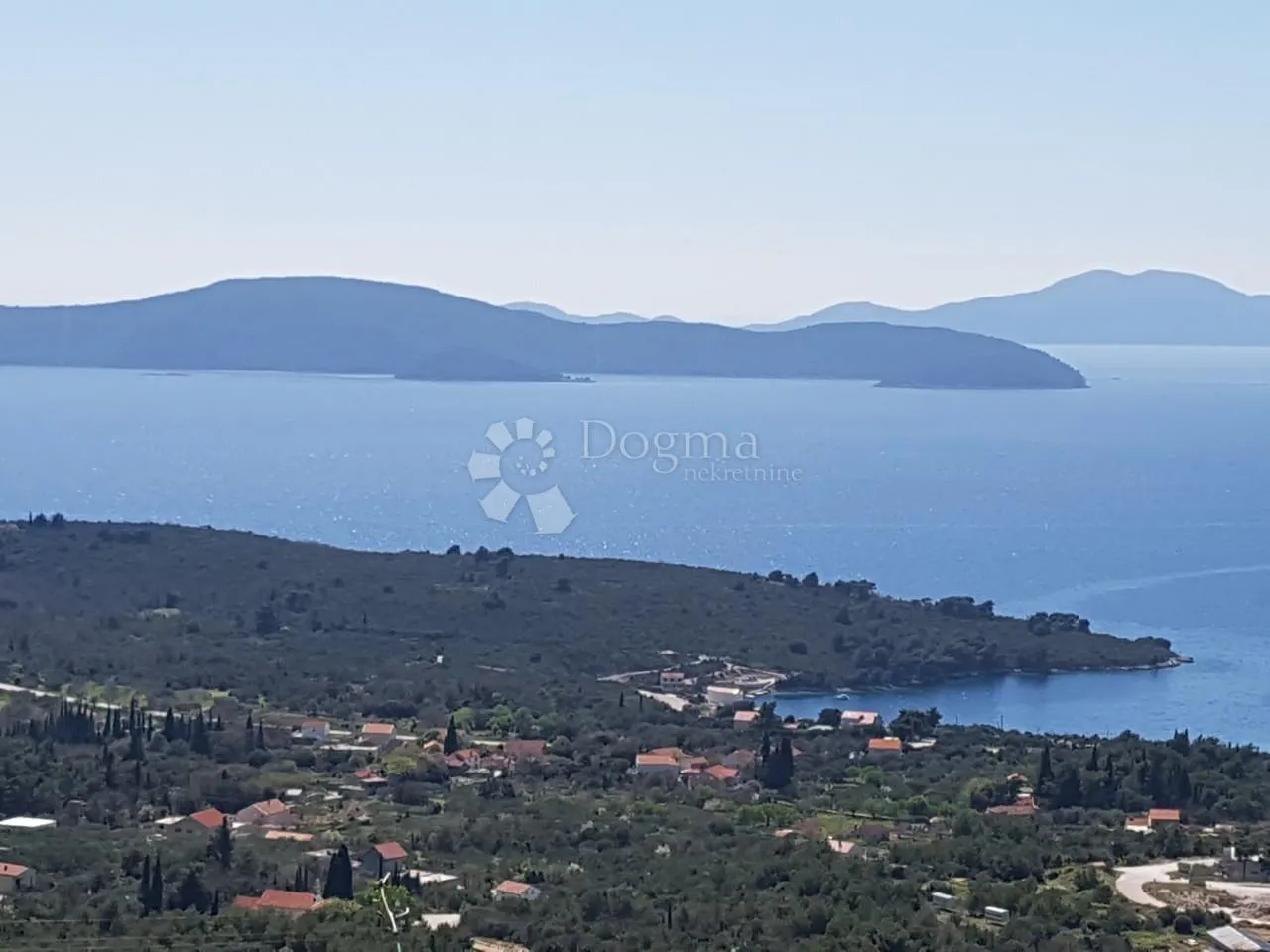 poljoprivredno zemljište - trnova/slano - panoramski pogled na more - slika 2