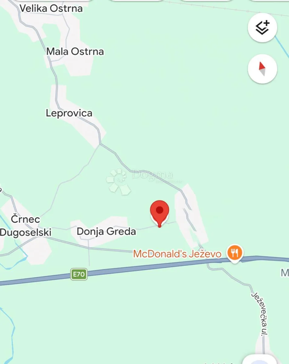 parcela stambene namjene, ucrtani pristupni put, svi priključci uz parcelu, lokacija u zelenoj oazi - slika 6