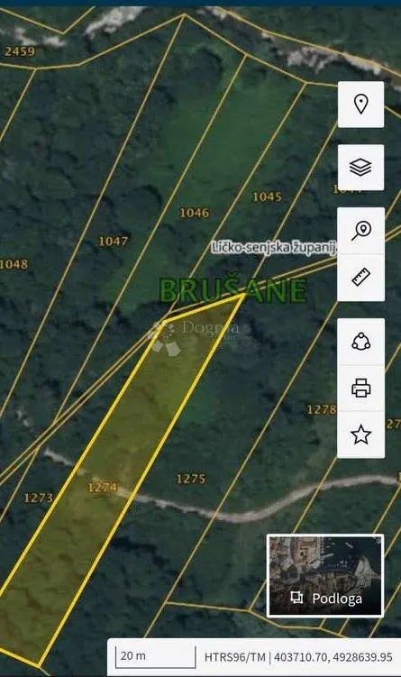 poljoprivredno zemljište park prirode velebit 5230 m2 - slika 3