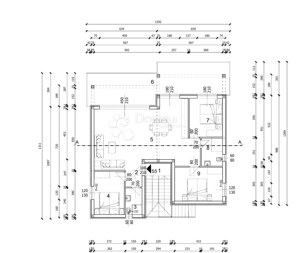 top ponuda, penthouse 111m2-terasa,pogled na more - slika 6