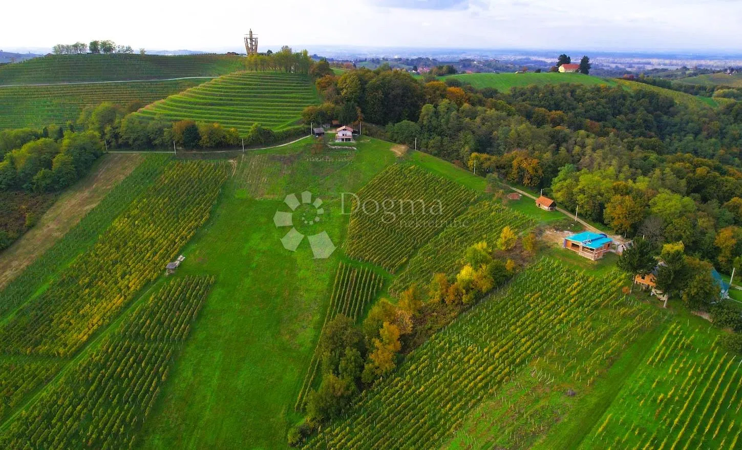 panoramski pogled, vinograd i prostor za gradnju - slika 5