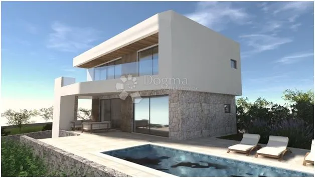 građevinsko zemljište s projektom u vinišću (trogir) - slika 3