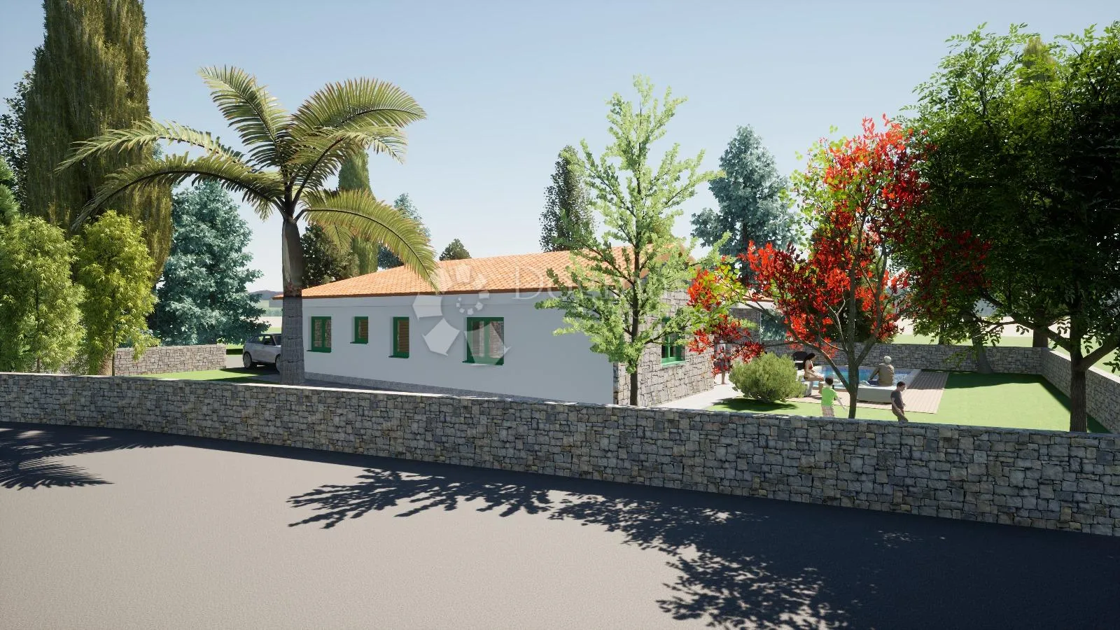 žminj. građevinsko zemljište sa projektom i građevinskom dozvolom - slika 10