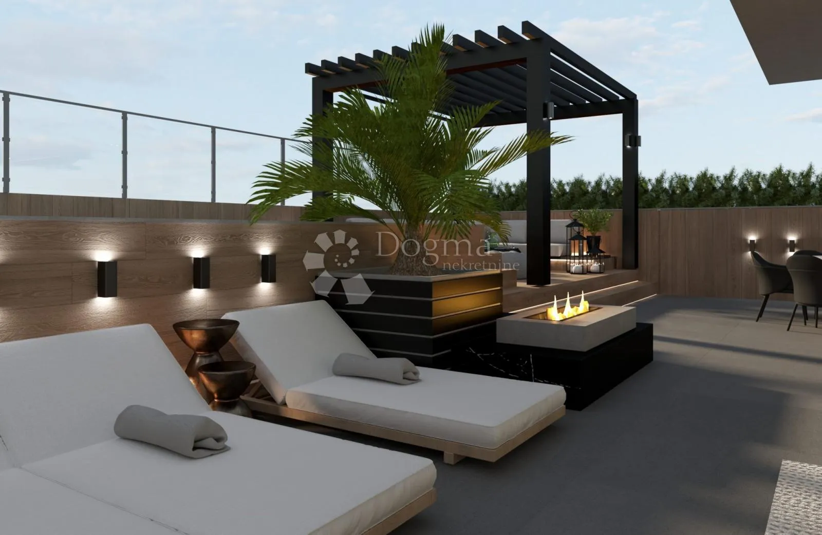 opatija villa- penthouse with roof top pool - slika 18