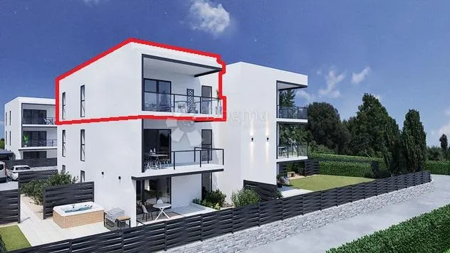 peroj - luksuzan 2soban stan na 2. katu s pogledom na more - slika 1