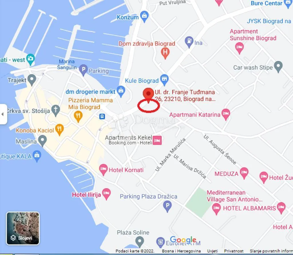 na prodaju predivan etažirani stan s pogledom na more – 130 m od obale, biograd na moru - slika 11