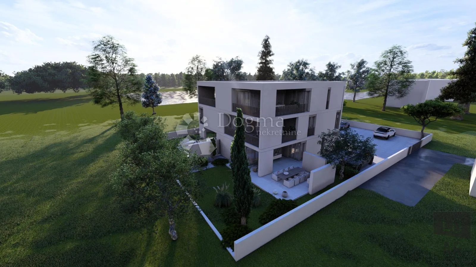 stan s pogledom na more, terasa 15 m², 2 parkinga - slika 39
