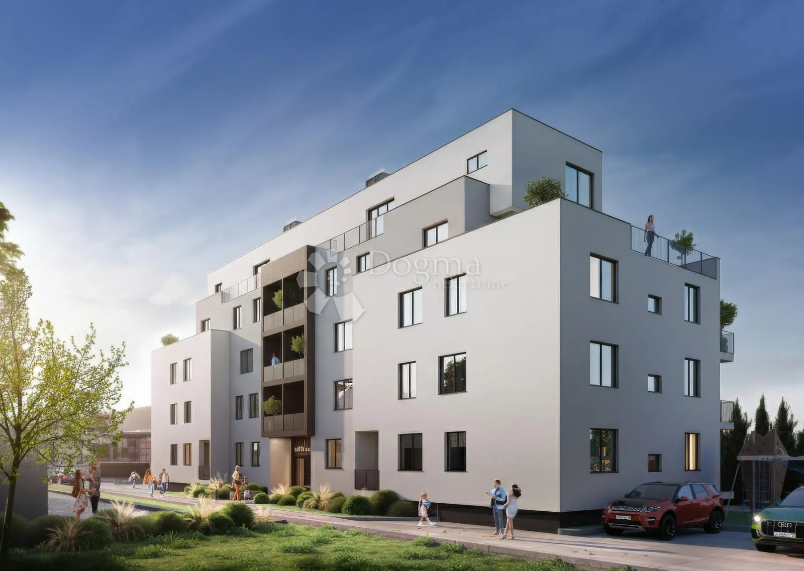 velika gorica, novogradnja, trosoban stan 49,33 m2, prizemlje - slika 1