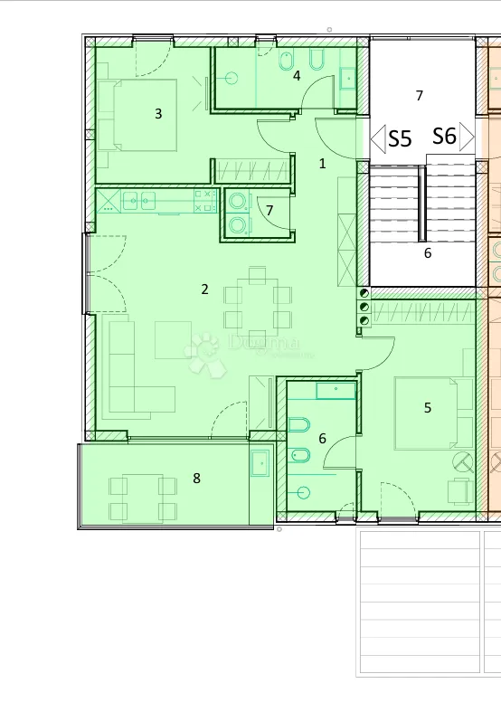 umag, zambratija, apartman u novogradnji - slika 11