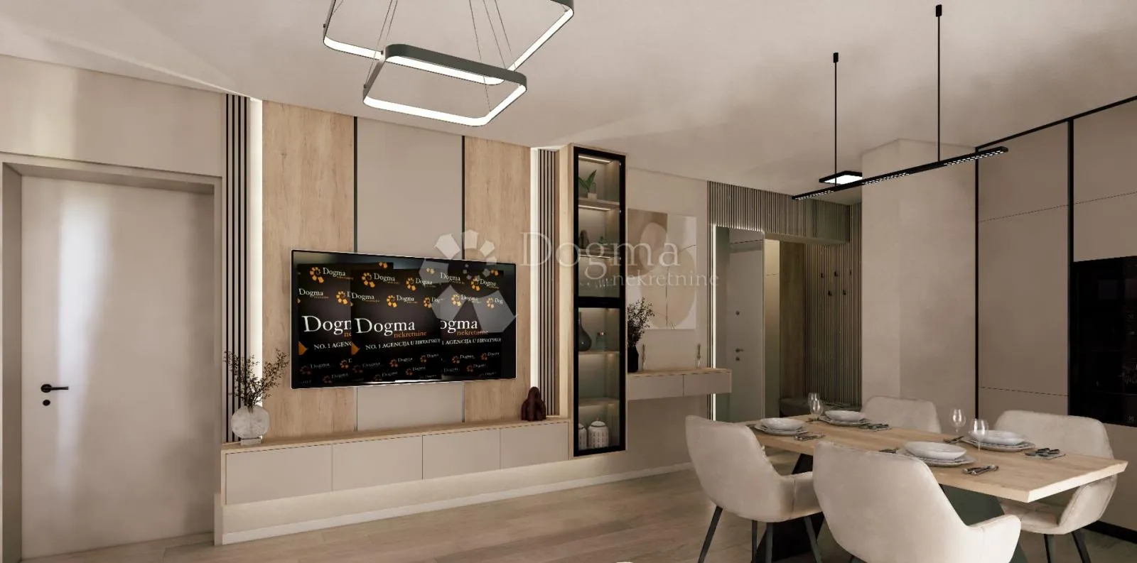 seget donji, ekskluzivan stan s vrtom 142,80m2 i pogledom na more / novogradnja u izgradnji, stan a2 - slika 5