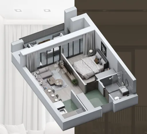 PROJEKT JAHORINA - zgrada D apartman 80, potkrovlje - Jahorina, Jahorina